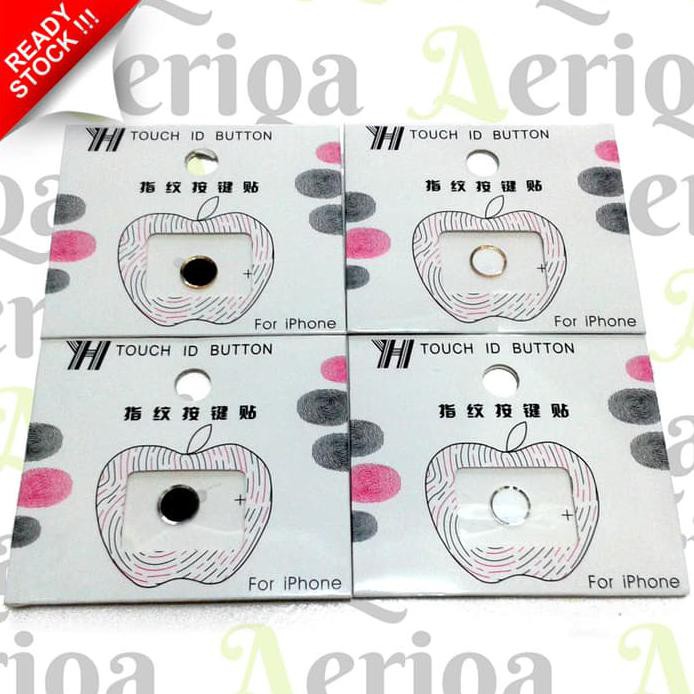 

Home Button Iphone - Touch Id - Tombol Stiker