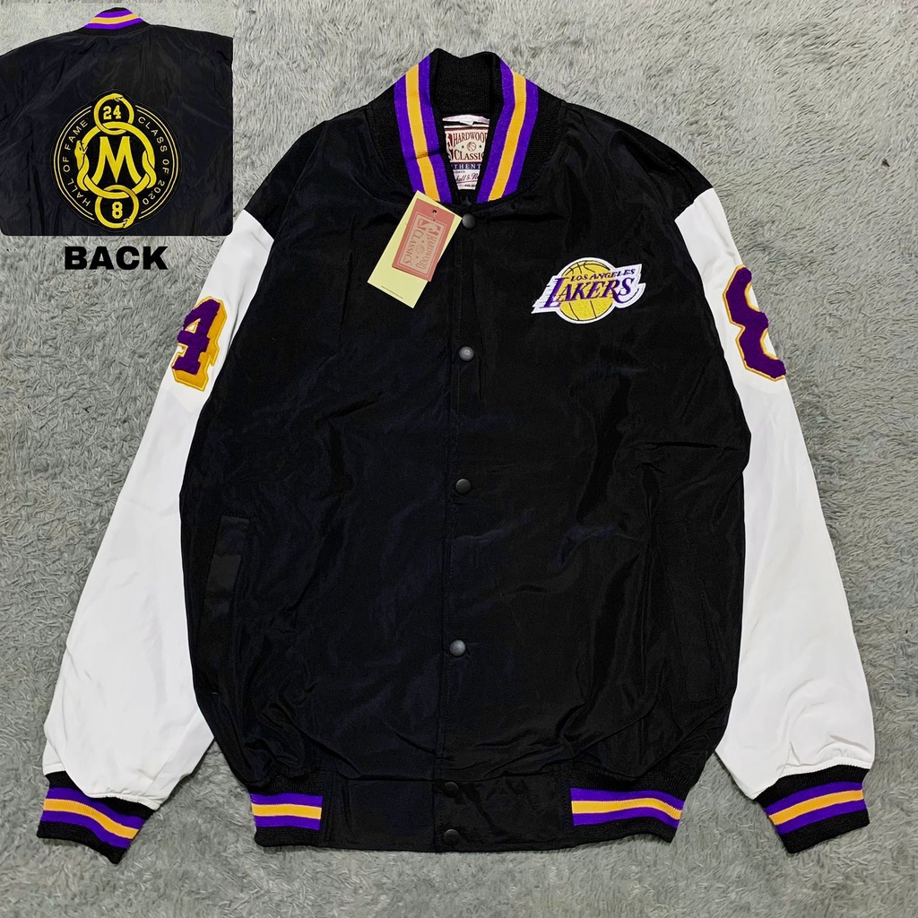 VARSITY JACKET BASEBALL NBA LA LAKERS - LOS ANGELES LAKERS FULLTAG LABEL