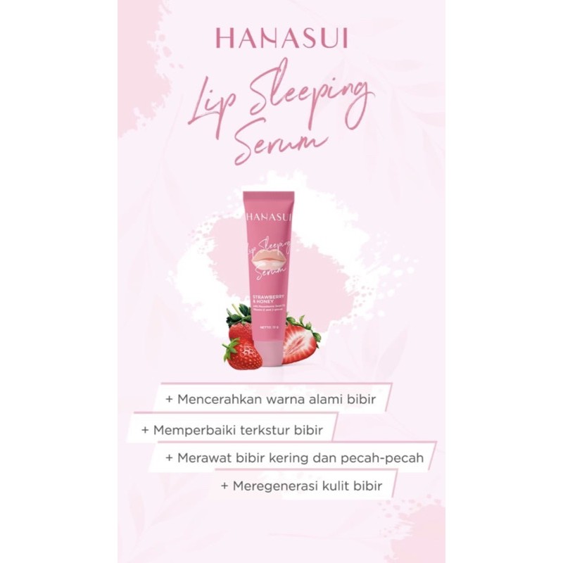 hanasui lip sleeping mask