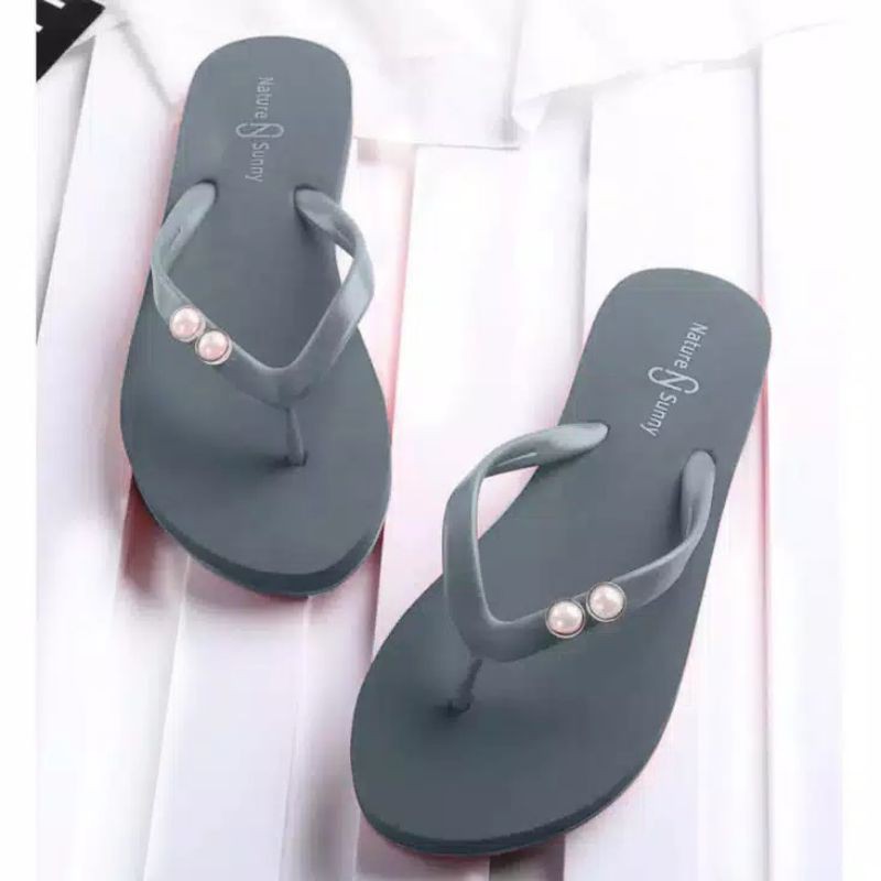 sandal japit mutiara new