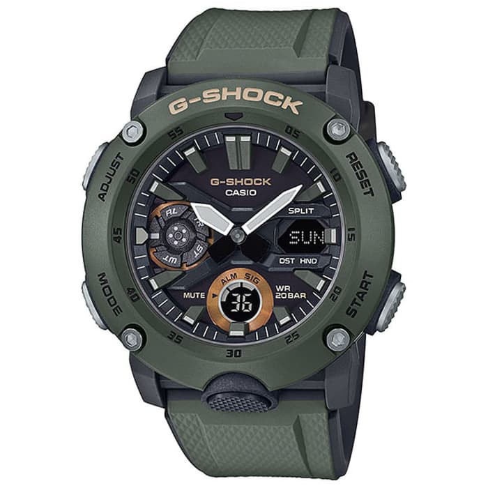 Casio G-Shock GA-2000-3A / Gshock GA2000-3A Original  GARANSI RESMI