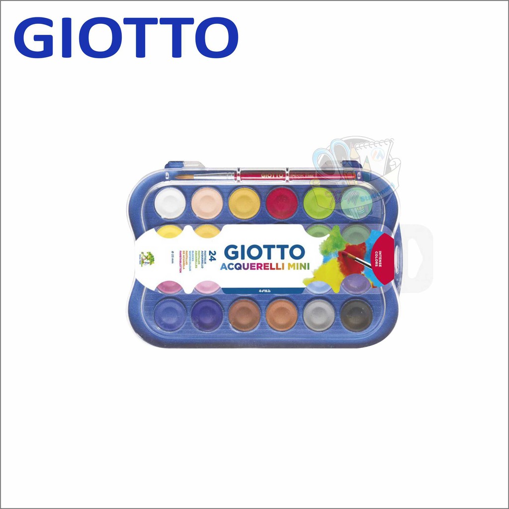 

Cat Giotto Acquerelli MINI 24 Warna 23 mm F 352600