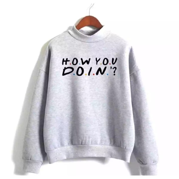 Sweater Hoodie How do you do in Sweater Hoodie Wanita M/L/XL