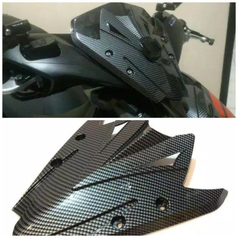 Windshield Visor Yamaha Aerox Carbon Nemo / Winsil Wingshield Aerox Carbon Nemo