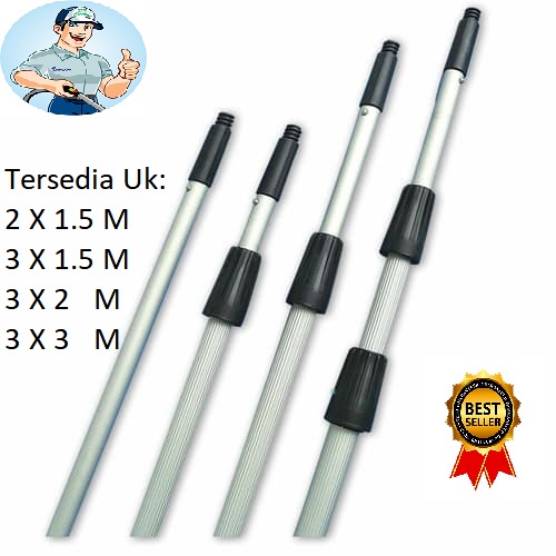 Alumunium Telescopic Poles 3 X 2 M