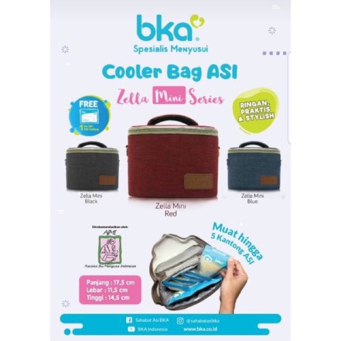 Cooler bag BKA free botol dan ice gel