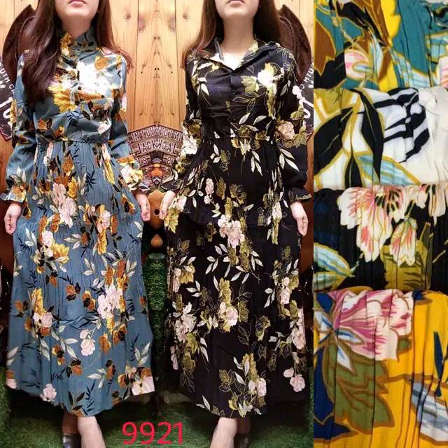 Gamis plisket bangkok