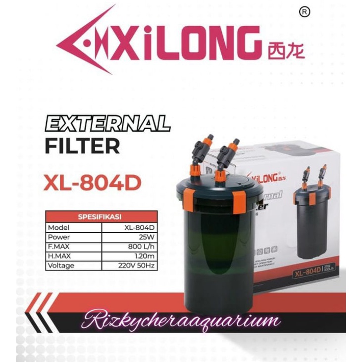 External Filter Aquarium kolam ikan Xilong XL-804D