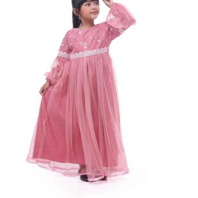 ❃ Gaun pesta anak muslim, Baju pesta anak muslim, Gamis pesta anak ✺