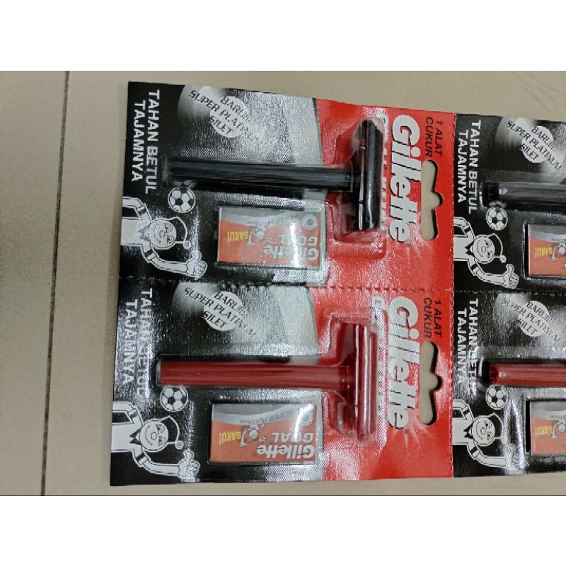 pisau cukur Gillette goal klik 6pcs AA