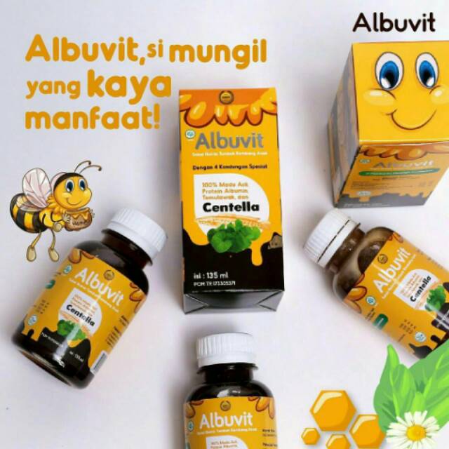 

Albuvit Madu Suplement Multivitamin Anak Banyak Manfaat