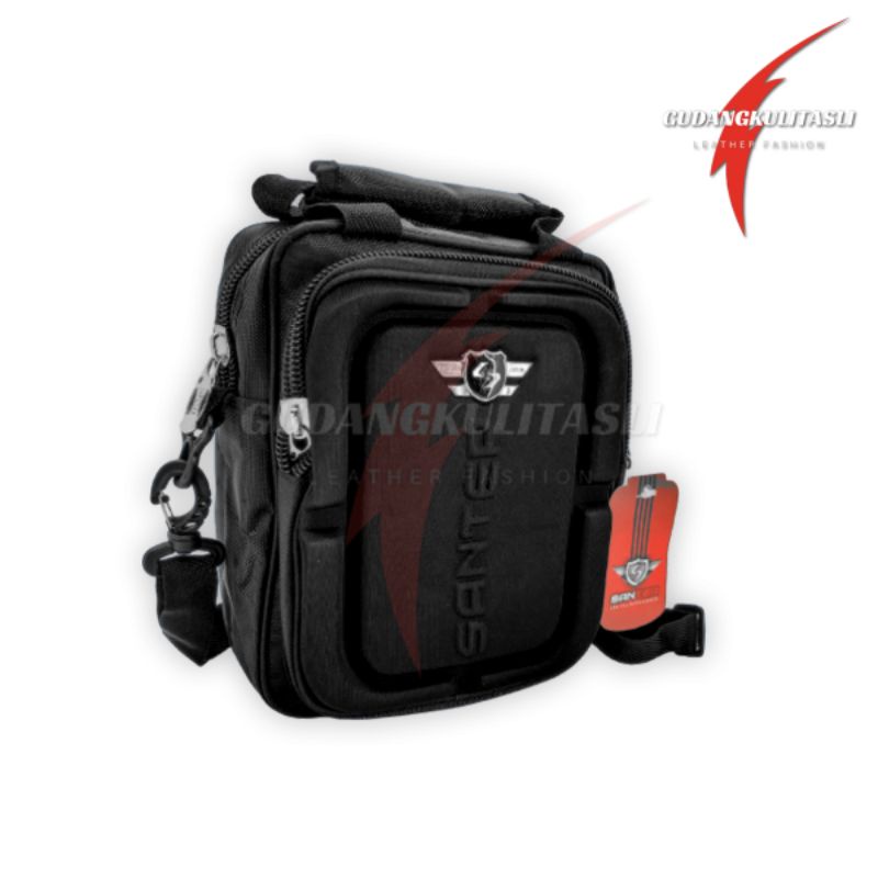 Tas Selempang Pria Santer Medium 10inch model SNR-MDR-1 Tas Pria Original