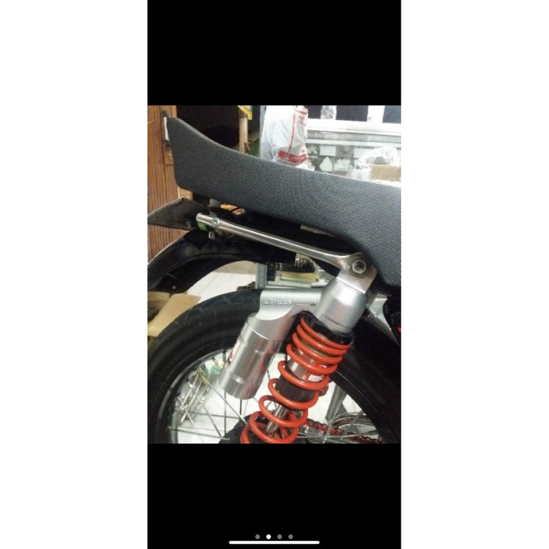 BEHEL JOK SAMPING KIRI KANAN MODEL LURUS CHROME CROME RX KING RXKING RXK-3