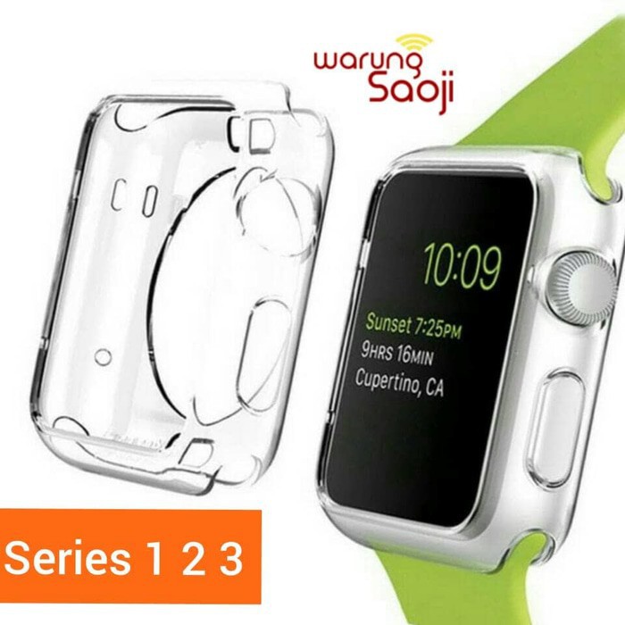 Case Apple Watch  3,8 mm Softcase Transparan jelly case