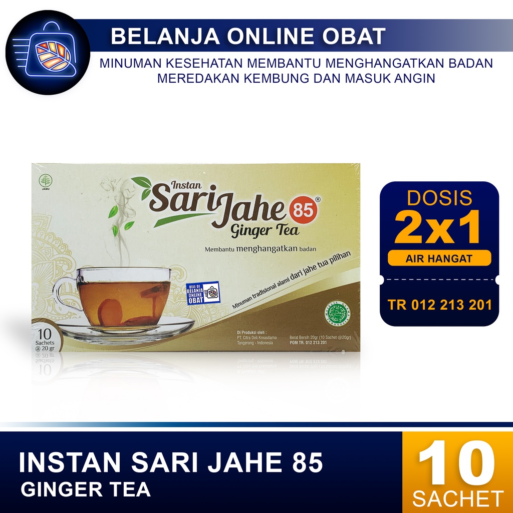 

SARI JAHE 85 ( GINGER TEA ) // Menghangatkan dan Menyegarkan Tubuh