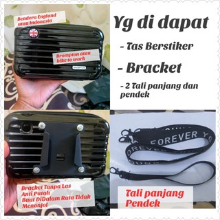 Tas Sepeda Lipat Koper Mini Bracket Tas front block Tas Sepeda Lipat Koper Mini Bracket Tas front block