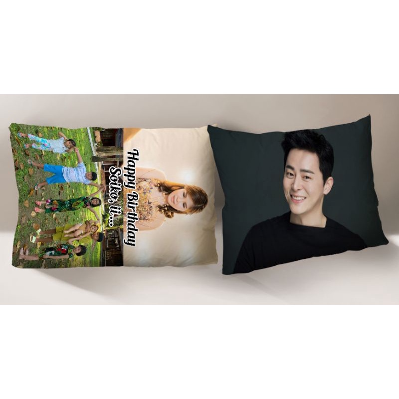 BANTAL FOTO JO JUNG SUK BANTAL HADIAH CUSTOM KOREA KADO ULANG TAHUN CUSTOM KOREA JO JUNG SUK LEE MIN