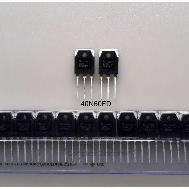 Transistor n-Channel IGBT 40N60 TGAN40N60FD original 600V 120A TO-3PN
