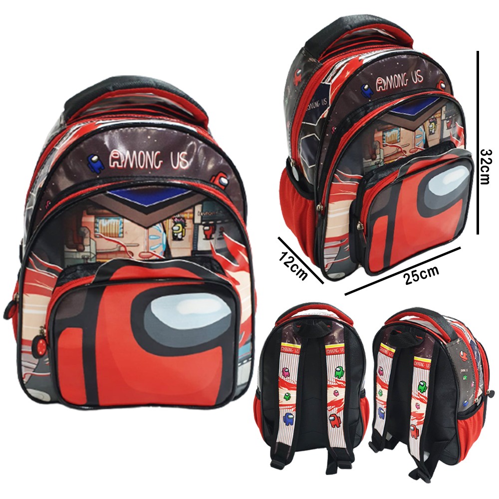 SALE Tas Ransel Anak Sekolah Laki Laki TK / PG Bahan Kain Sponge Anti Air