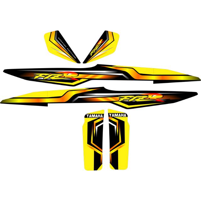 Striping fiz r variasi kuning hitam