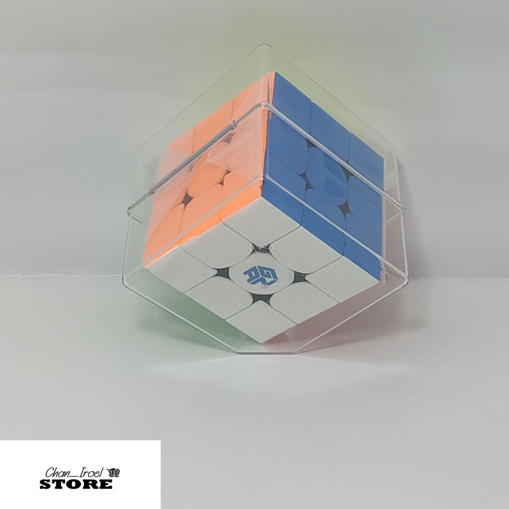 [SIAP KIRIM] RUBIK 4X4 GAN 460 MAGNETIC STICKERLESS RUBIK ORIGINAL SPEED CUBE