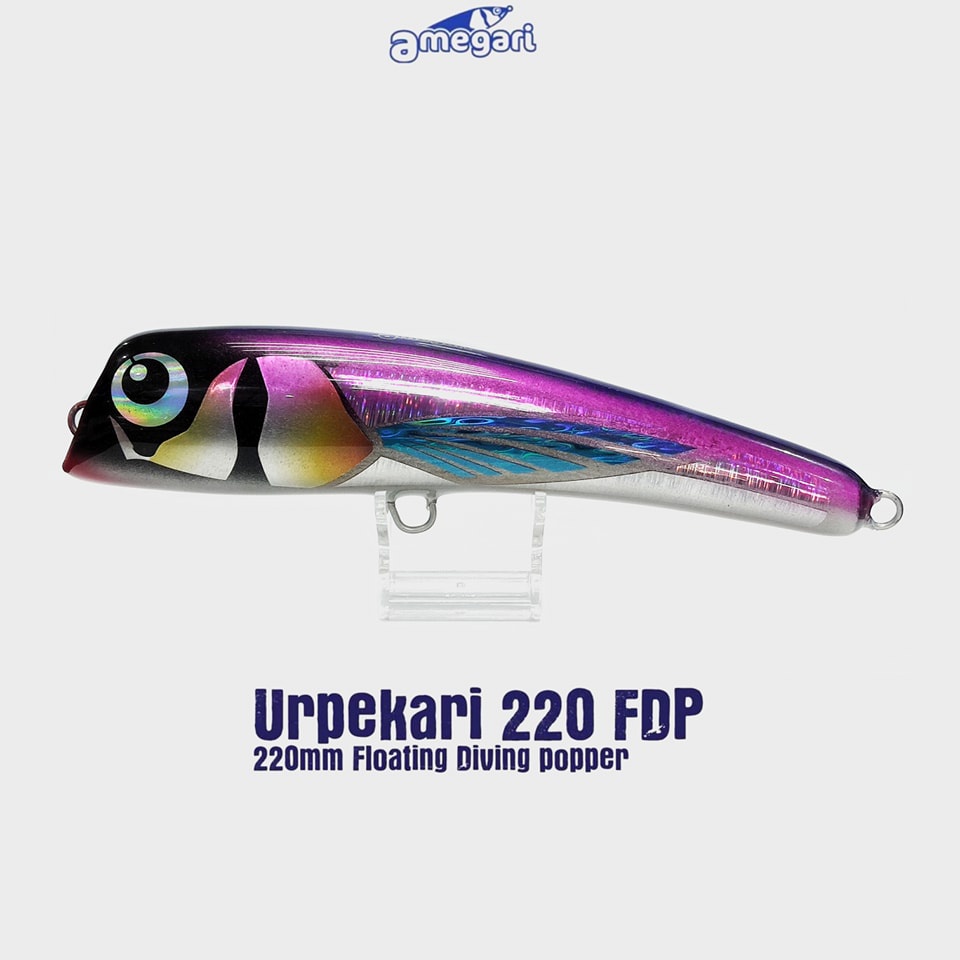 Amegari Urpekari 220 FDP Floating Popper 220mm 130g Purple