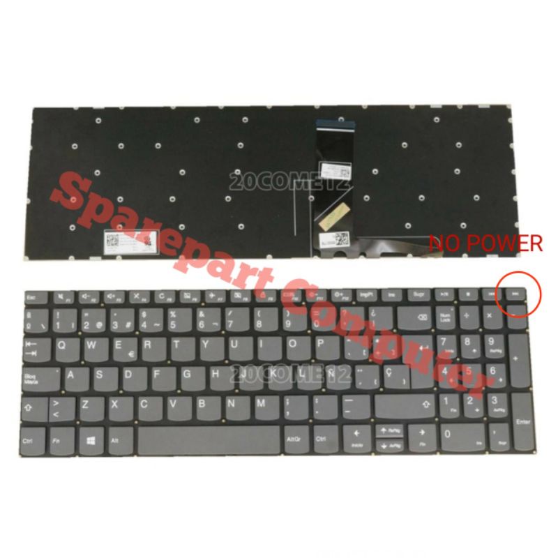 Keyboard Lenovo Ideapad S145-15 S145-15IIL S145-15IWL S145-15AST S145-15IGM S145-15API