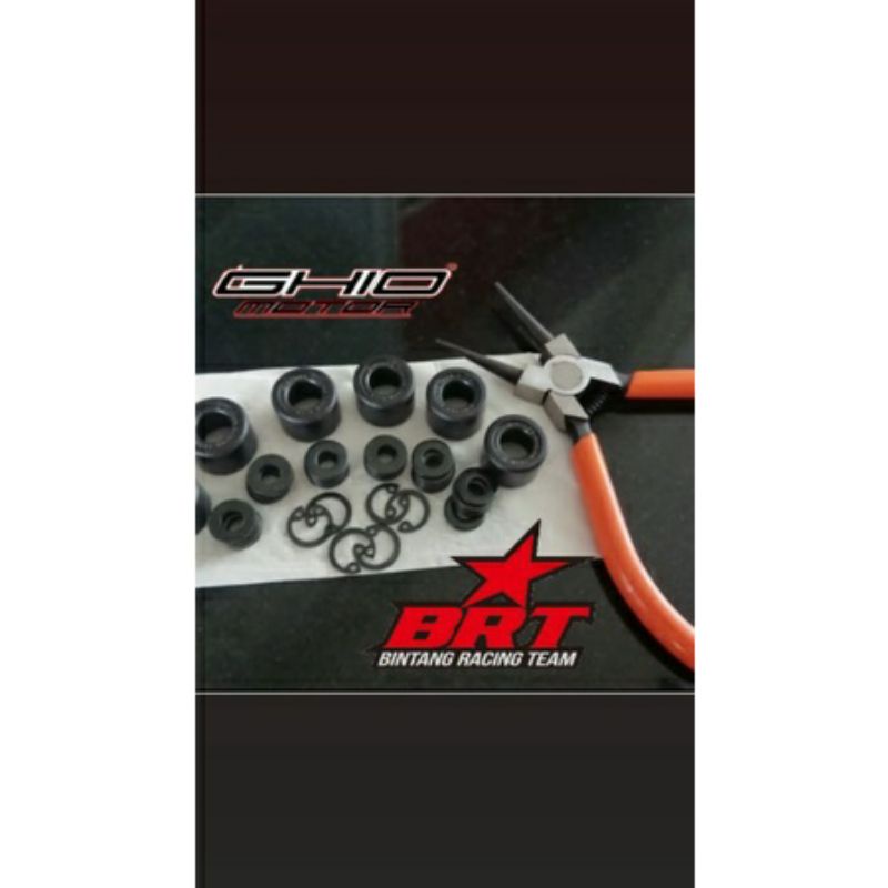 ROLLER BRT NINJA BALL MIO OLD/ MIO J/NUVO/SOUL GT FINO KARBU/ X RAIDE 110 OLD LOLER ROLER RORER ROLLER RACING Roller Brt ninja ball mio sporty Roller ninja ball brt Mio old Roller racing super ninja ball brt mio j fino X ride promo roller brt discon cod