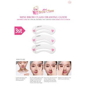 [PA] CETAK ALIS / CETAKAN ALIS { EYEBROW STYLE) / MINI BROW CLASS TERMURAH - AK032