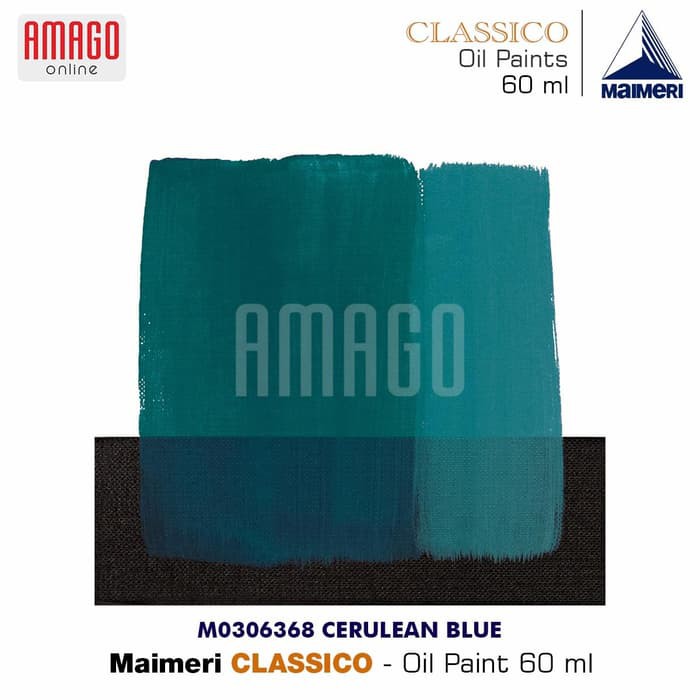 MAIMERI CLASSICO - OIL PAINT - CERULEAN BLUE - 60ML - M0306368