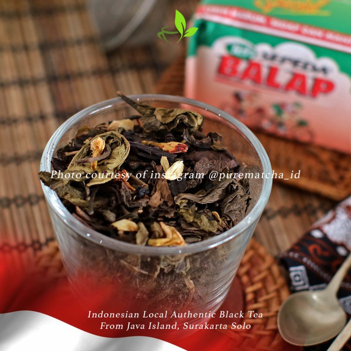 

B062 Teh Solo - Teh Sepeda Balap Indonesian Local Javanese Black Tea 1 Pack g054S