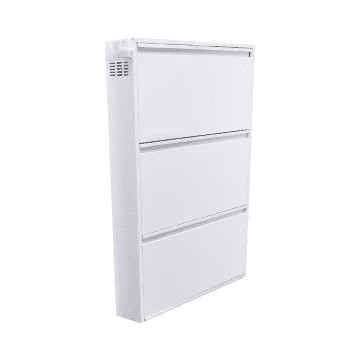 Rak Kabinet Sepatu 3 Tingkat Putih