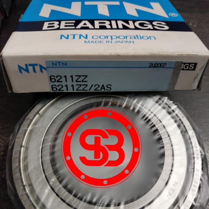 Bearing 6211 ZZ NTN / 6211ZZ C3 NTN JAPAN ORIGINAL