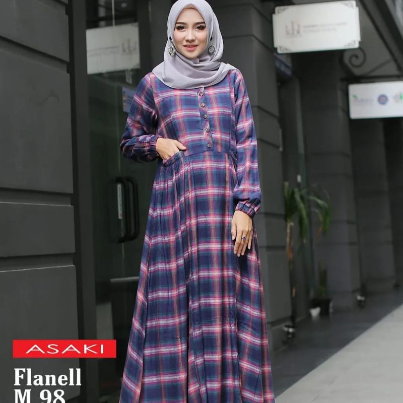 Gamis GAMIS ASAKI MUSLIM (I0Y5) Dress Gamis Rayon Gamis Cewek Gamis Brukat Dress Gamis Kekinian Rayo