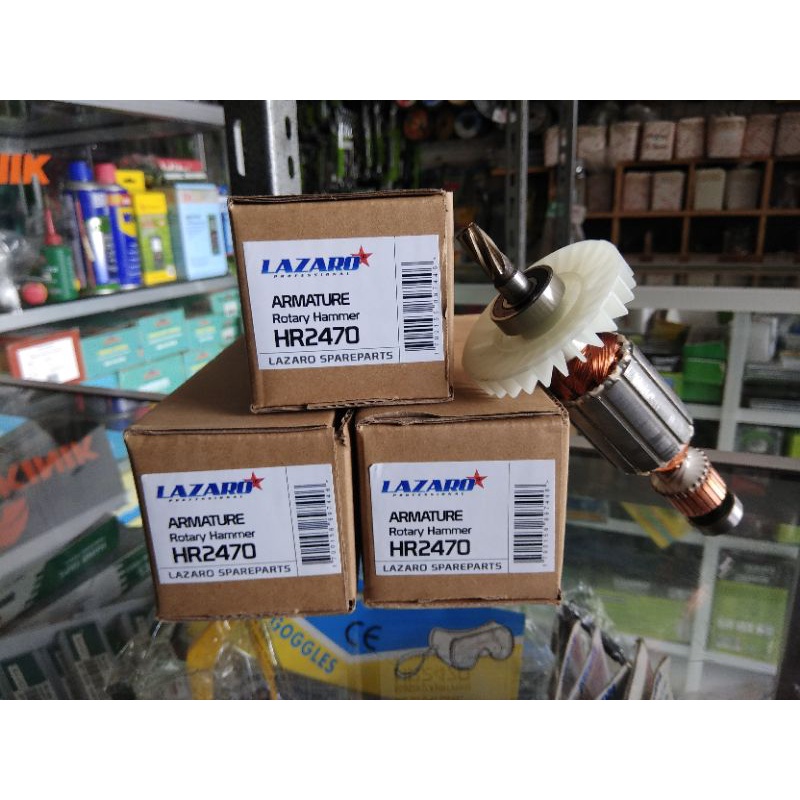 Armature Angker HR2470 HR 2470 / MAKITA HR2460 HR 2460 LAZARO