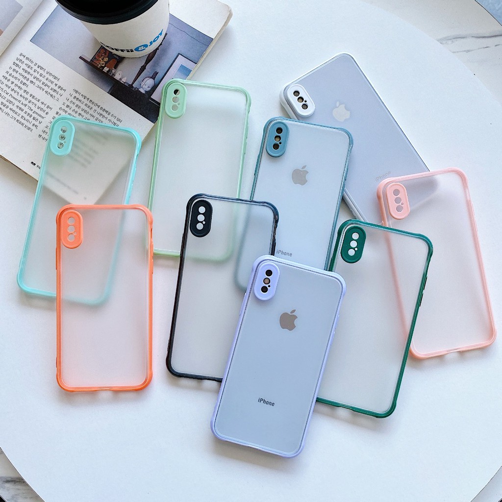HARDCASE CAMERA MACAROON XIAOMI NOTE 8 9 9PRO POCO X3 REDMI 9 9A 9C HARDCASE LENS CRACK