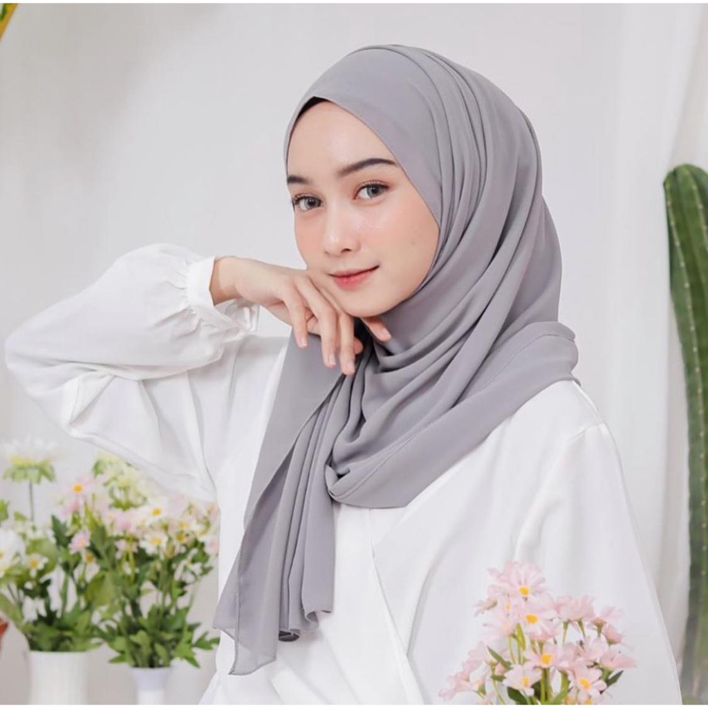 Eva Rempel Pashmina Diamond Italiano Jilbab Hijab Khimar Bergo Kerudung