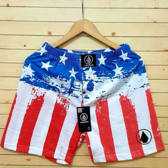 Celana Pendek Pria Surfing Distro Premium Renang Pantai Santai Kolor-Boxer Amerika