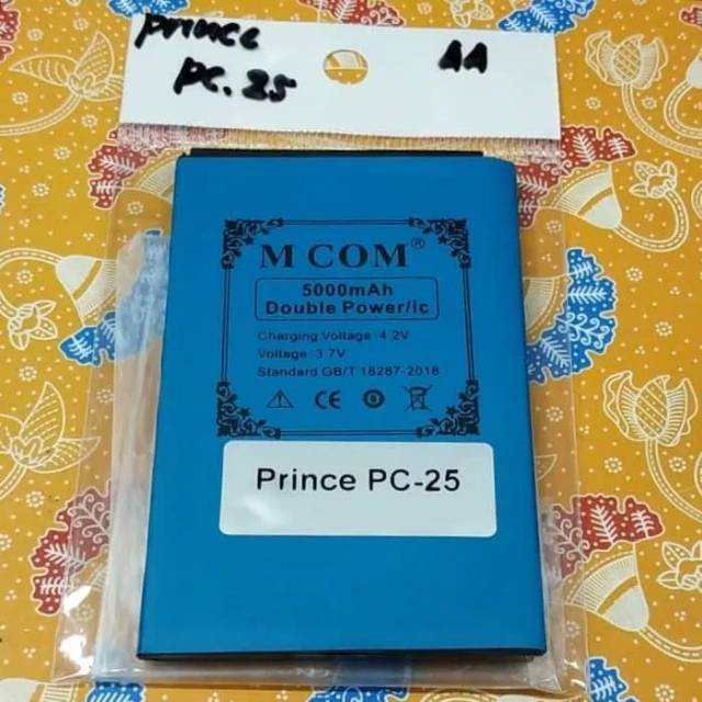 Baterai prince PC25 PC 25 Batre Prince PC12 Pro PC 12Pro