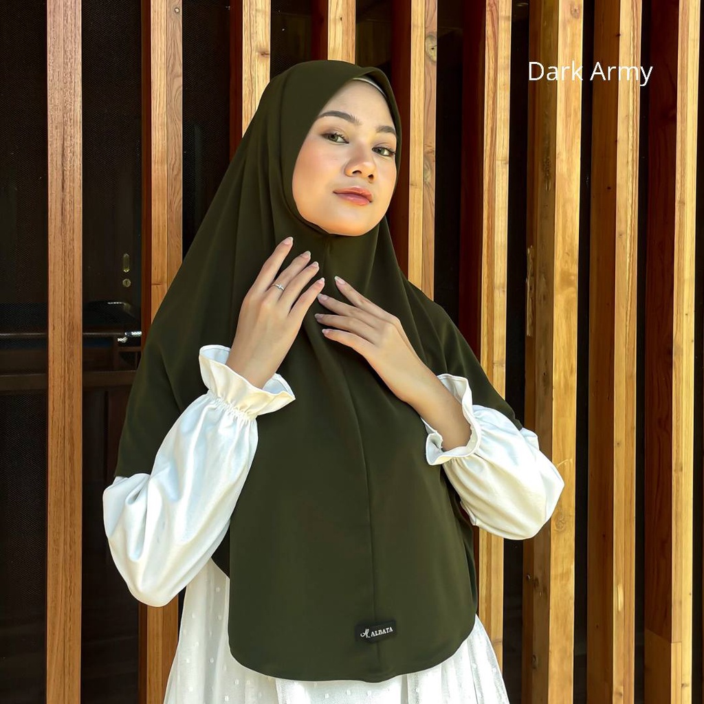 Naura Instant - Albata Hijab-Naura Dark Army