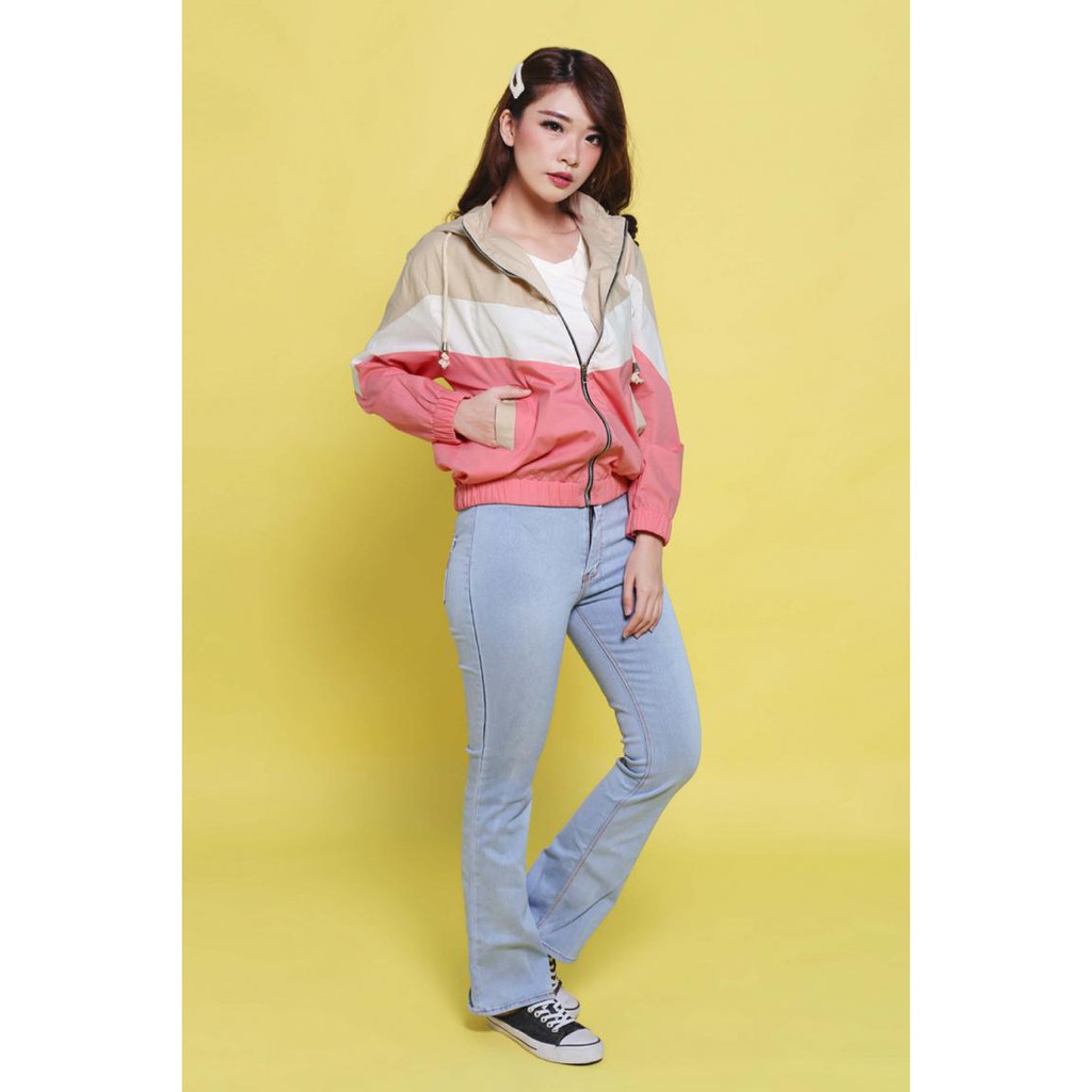 COLOUR BLOCK JACKET