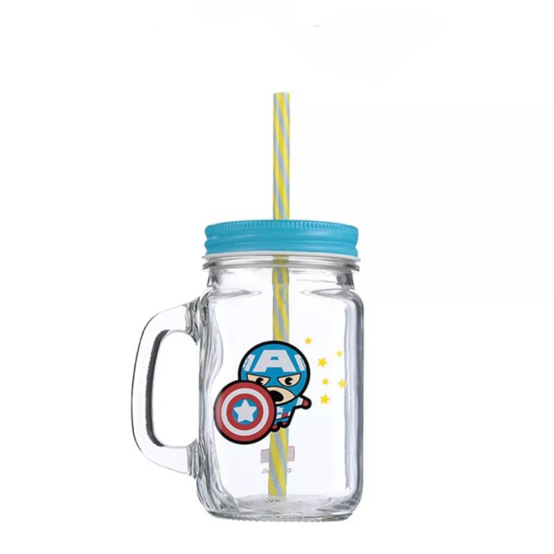 Miniso gelas Jar Marvel