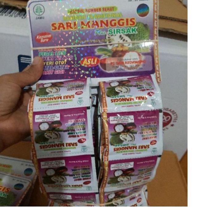 Promo Sari manggis asam urat