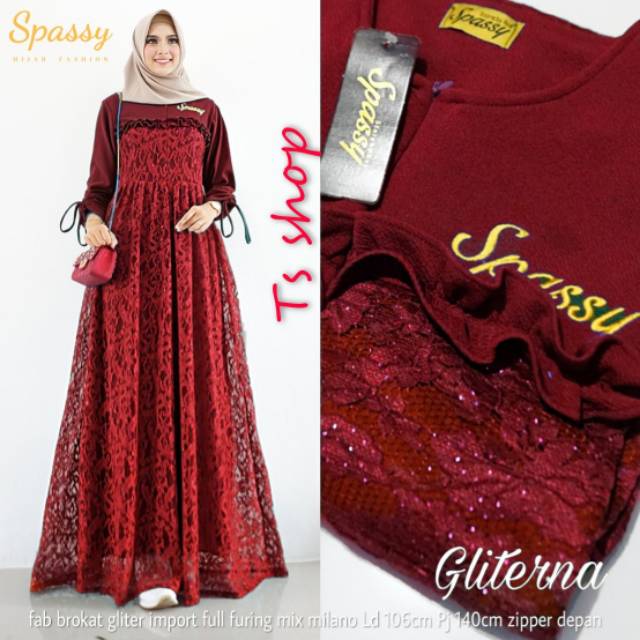 Gamis Burkat Spassy