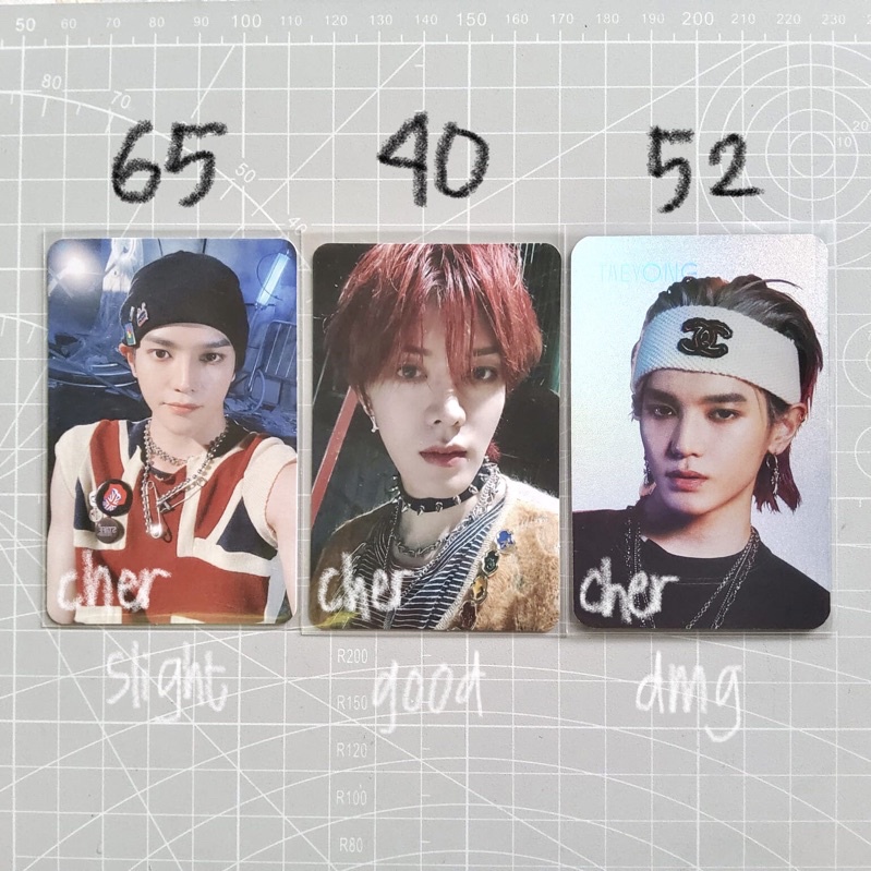 [Ready] Pc Photocard NCT Taeyong Yuta Jewel Universe Holo Resonance Misfit Album nct Sticker Sticky 