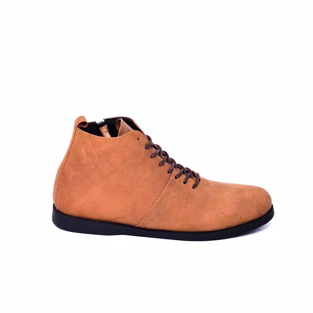 SVERKER CAMEL |FORIND x Greata| Sepatu Vintage Klasik High Klasik Pria/Men Boots Original Footwear