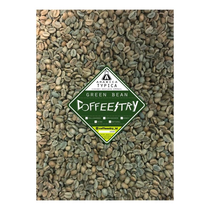 

[COD] Green Bean Arabica Typica - Ciwidey (Full Washed) [COD]