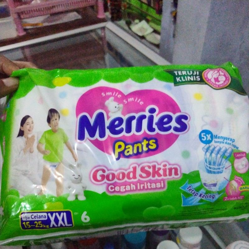 Pampers merries pants UK XXL isi 6