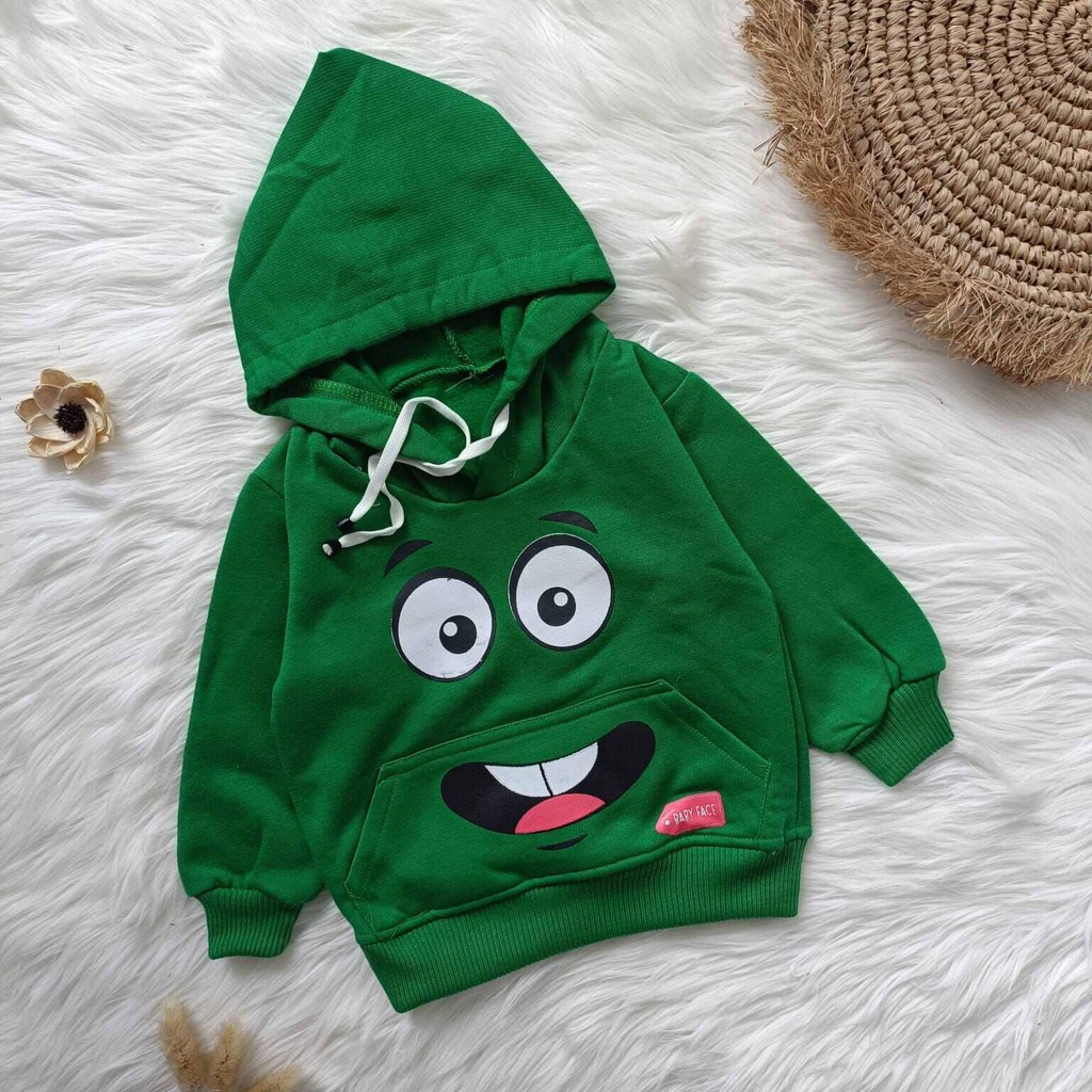 Jaket Bayi cewek cowok 3 18 Bulan Lucu Sweater Tebal