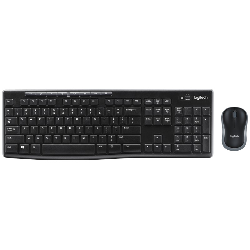 Logitech MK270 Wireless Keyboard + Mouse Original Garansi 1 Tahun